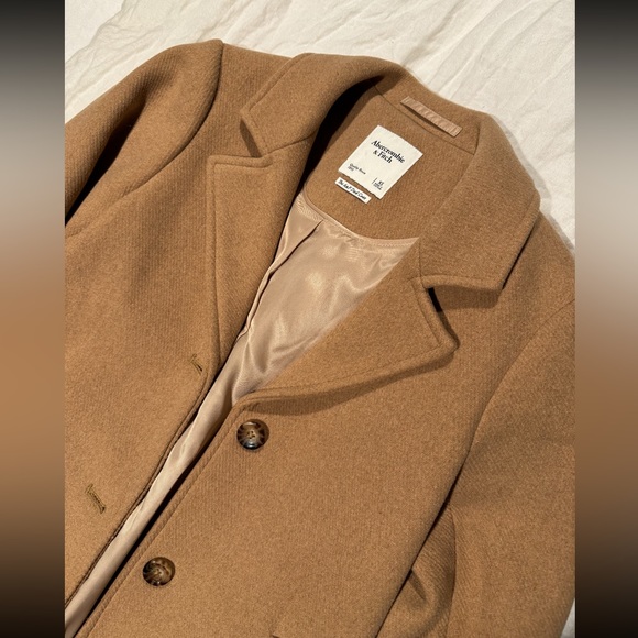 Abercrombie & Fitch Jackets & Blazers - Abercrombie Wool-Blend Dad Coat- XS